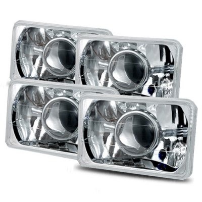 Pontiac Bonneville 1975-1986 4 Inch Sealed Beam Projector Headlight Conversion Low and High Beams