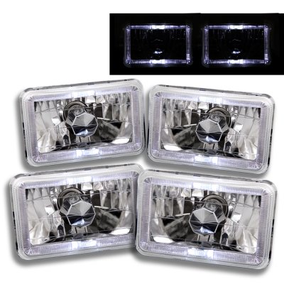 Chevy 1500 Pickup 1981-1987 Halo Sealed Beam Headlight Conversion Low and High Beams