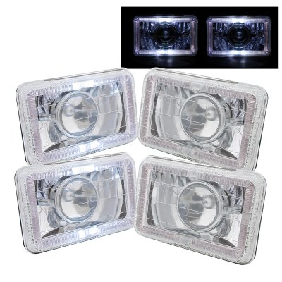 Pontiac Bonneville 1975-1986 Halo Sealed Beam Projector Headlight Conversion Low and High Beams
