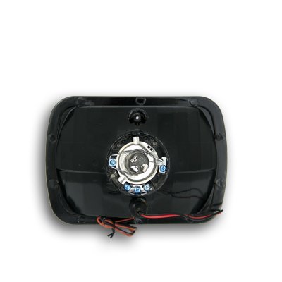 GMC Yukon 1992-1999 White Halo Sealed Beam Headlight Conversion