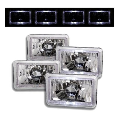 Pontiac Grand Prix 1976-1987 Halo Sealed Beam Headlight Conversion Low and High Beams