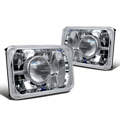 Cadillac Brougham 1987-1989 4 Inch Sealed Beam Projector Headlight Conversion