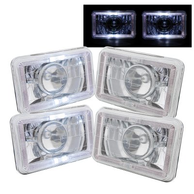 Cadillac Eldorado 1975-1985 Halo Sealed Beam Projector Headlight Conversion Low and High Beams