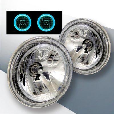 Chevy Monte Carlo 1970-1975 Sealed Beam Headlight Conversion Blue Halo