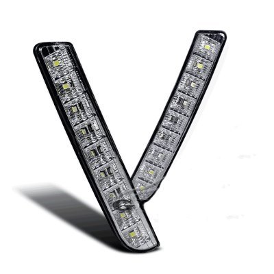 thumbnail image 2 of Pair Of LED Daytime Running Lights / Fog Lights – For Scion XB 2003-2007 1.5L – With Wiring Kit 2 of 6