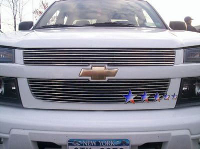 Chevy Colorado 2004-2012 Polished Aluminum Billet Grille Insert