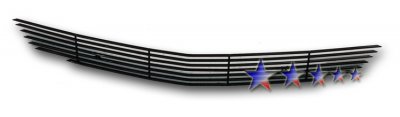 Dodge Charger 2011-2012 Black Aluminum Lower Bumper Billet Grille Insert