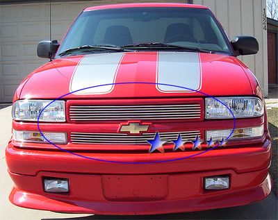 Chevy Blazer 1998-2005 Polished Aluminum Billet Grille Insert