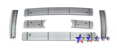 Ford F150 2009-2010 Polished Aluminum Billet Grille Insert