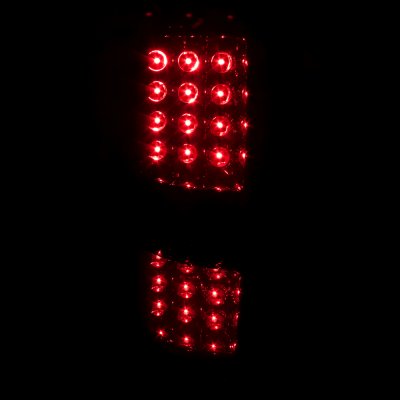 Ford F150 2009-2014 Smoked Crystal Headlights and LED Tail Lights