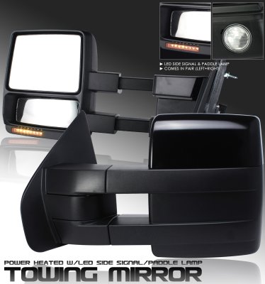 Ford F150 2007-2008 Towing Mirrors Memory Power Heated LED Signal