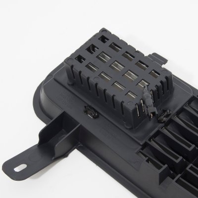 Dodge Ram 1994-2001 Black LED Fog Lights and Bumper Grille Kit