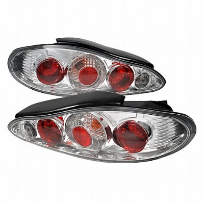 Hyundai Tiburon 1997-1999 Chrome Custom Tail Lights