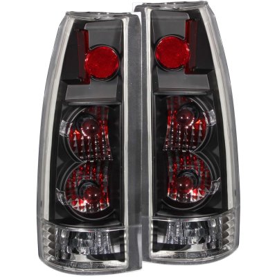 GMC Suburban 1992-1999 Black Custom Tail Lights