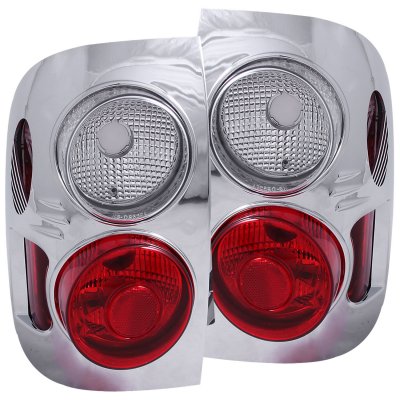 Infiniti QX4 1997-2003 Chrome Custom Tail Lights