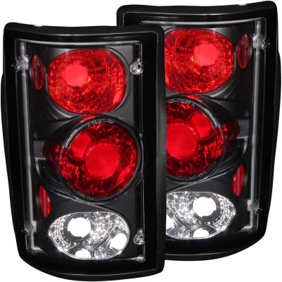 Ford Excursion 2000-2005 Black Custom Tail Lights