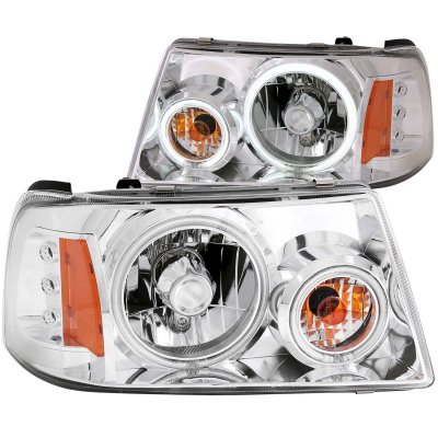 Ford Ranger 2001-2011 Halo Headlights Chrome