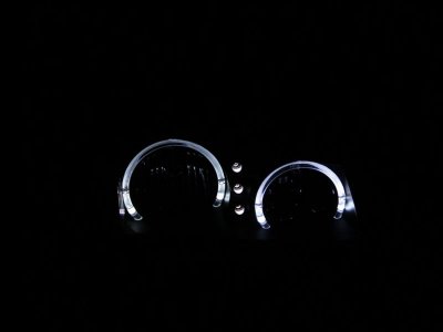 Chevy Silverado 2003-2006 Black Halo Headlights LED