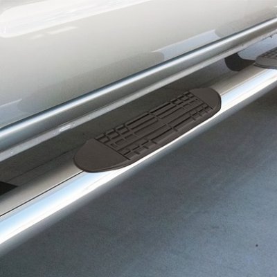 Dodge Ram Quad Cab 2009-2015 Nerf Bars Stainless Steel 4 Inch Oval