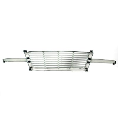 Chevy Silverado 1500HD 2003-2004 Black Billet Grille