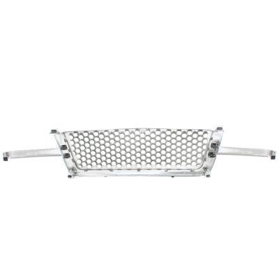 Chevy Avalanche 2003-2006 Chrome Front Grill Punch Style