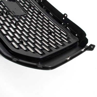 thumbnail image 2 of Gloss Black Denali Style Front Bumper Grille For 2015-2020 GMC Yukon / Yukon XL - Direct Replacement 2 of 6