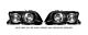 BMW E46 Sedan 3 Series 1999-2001 Black Dual Halo Projector Headlights
