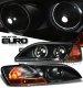 Lexus ES300 1992-1996 Black Projector Headlights