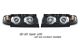 BMW E38 7 Series 1995-2001 Black Dual CCFL Halo Projector Headlights