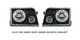 Ford Ranger 1993-1997 Black Projector Headlights