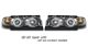 BMW E38 7 Series 1995-2001 Smoked Dual CCFL Halo Projector Headlights