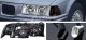 BMW E36 Coupe 3 Series 1992-1998 Clear Halo Projector Headlights and Smoked Corner Lights Set