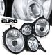 Mercedes Benz E Class 2000-2001 Clear Projector Headlights