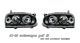 VW Golf 1993-1998 Black Dual Halo Projector Headlights