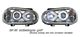 VW Golf 1999-2005 Smoked Dual Halo Projector Headlights