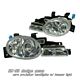 Dodge Neon 1995-1999 Clear Projector Headlights with Bumper Lights