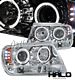 Jeep Grand Cherokee 1999-2004 Clear Dual Halo Projector Headlights with LED