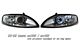 Lexus SC300 1992-1999 Clear CCFL Halo Projector Headlights