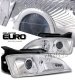 Chevy Cavalier 1995-1999 Clear Projector Headlights