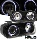 Acura Integra 1994-1997 Black Dual Halo Projector Headlights