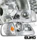 Ford F150 1997-2003 Clear Projector Headlights and Corner Lights Set