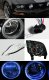 Ford Mustang 2005-2009 Black Dual Halo Projector Headlights
