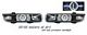 Saturn S-Series 1996-1999 Black CCFL Halo Projector Headlights