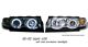 BMW E38 7 Series 1995-2001 Clear Dual CCFL Halo Projector Headlights