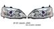 Honda Civic 2001-2003 Clear Halo Projector Headlights