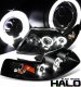 Ford Mustang 1999-2004 Black Dual Halo Projector Headlights