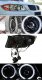 BMW E90 Sedan 3 Series 2006-2008 Clear CCFL Halo Projector Headlights