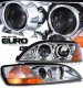 Lexus ES300 1992-1996 Clear Projector Headlights