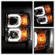 Chevy Silverado 2014-2015 Chrome Projector Headlights LED DRL