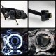 Honda Civic 2001-2003 Clear CCFL Halo Projector Headlights
